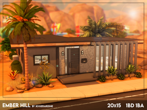  Ember Hill (NO CC) This wonderful house in the middle of a desert is small but feel so open with th