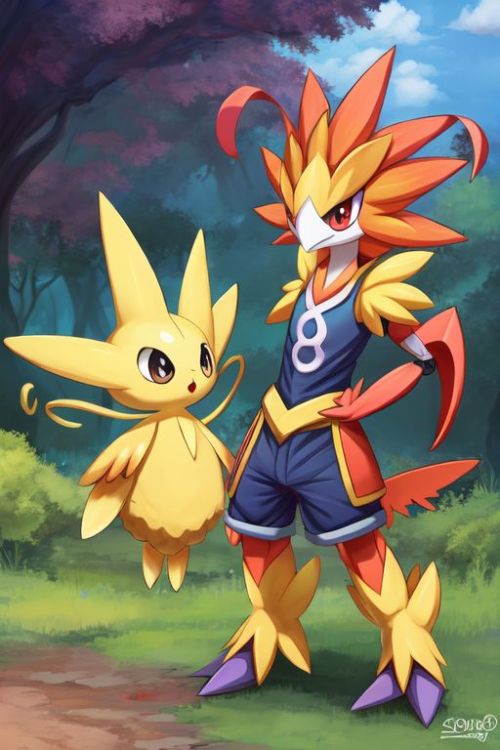 Una Imagen De Los METEOHEROES X Pokmon De Pluvia Y Fulmen Aunque Sean Sus Hijos Hehe Saludos #meteoheroes