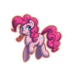 mlpfim-fanart:Sample Key chain paper Pinkie Pie by tikrs007^w^!