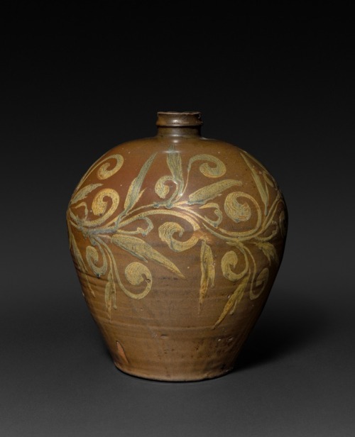 Jar: Northern Brown Ware, Yuan dynasty (1271-1368), Cleveland Museum of Art: Chinese ArtSize: Overal