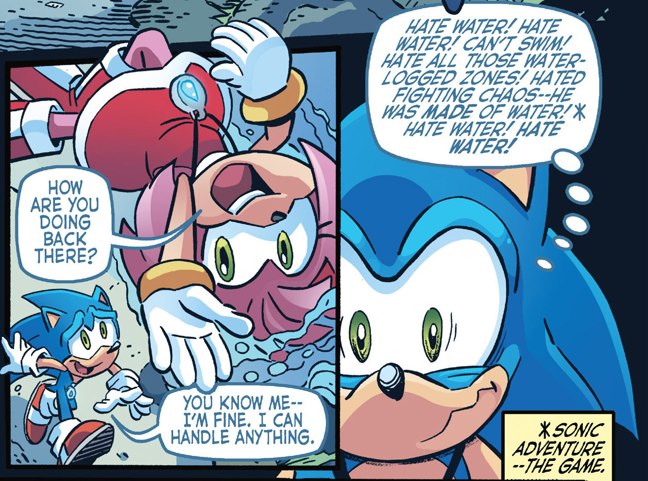 Sonic Tales: Sonic the Hedgehog #260