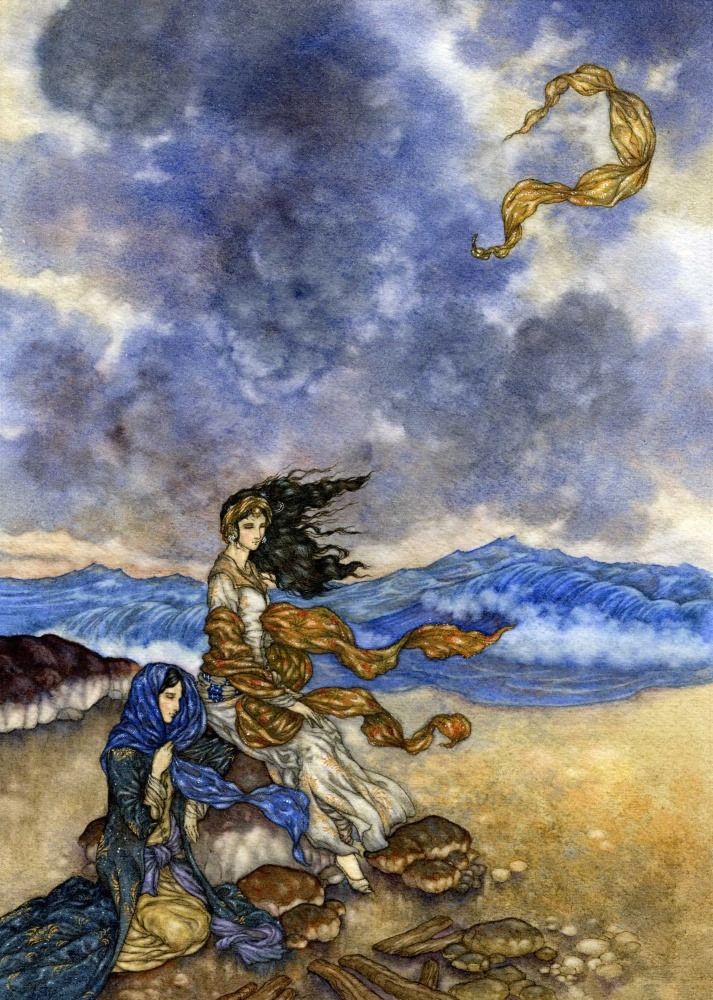 djevojka:  Rubaiyat of Omar Khayyam by  Niroot Puttapipat 