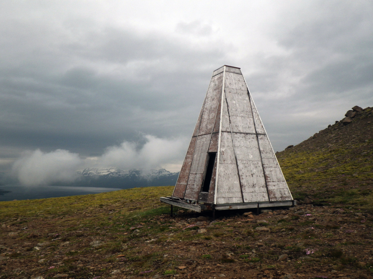 cabinporn:  Abandoned survival shelter in the Eastern Fiords of Iceland.