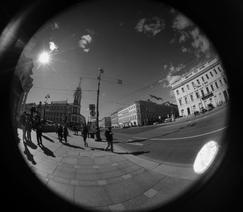 Nevsky prospect in a circle.Ph:DanSpbinst: @danspbway