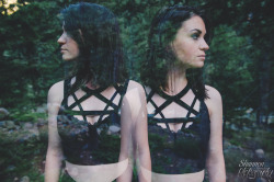 Shannonbenannenphoto:  Allie And I Took Some Weird Photos In The Woods Yesterday.