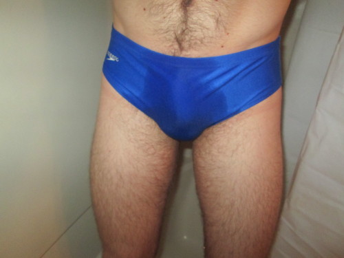 wetgayathlete:  Piss speedo..pre-shower…then post shower pics 