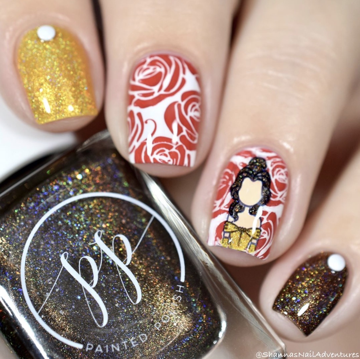 nailpornography:Disney Princess NOTW inspiration!