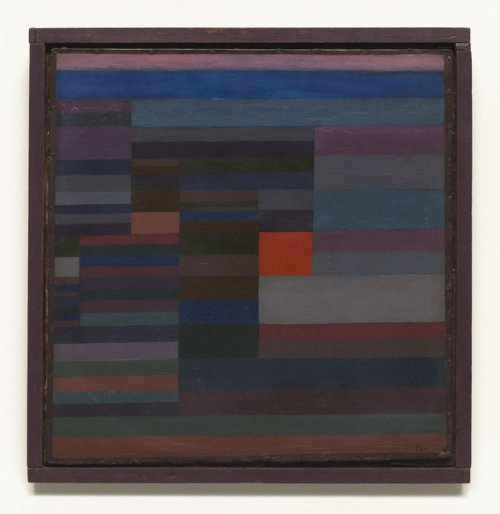 Fire in the Evening, by Paul Klee, Museum of Modern Art, New York City.