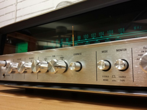 Sony STR-6036 FM Stereo / FM-AM Receiver, 1970