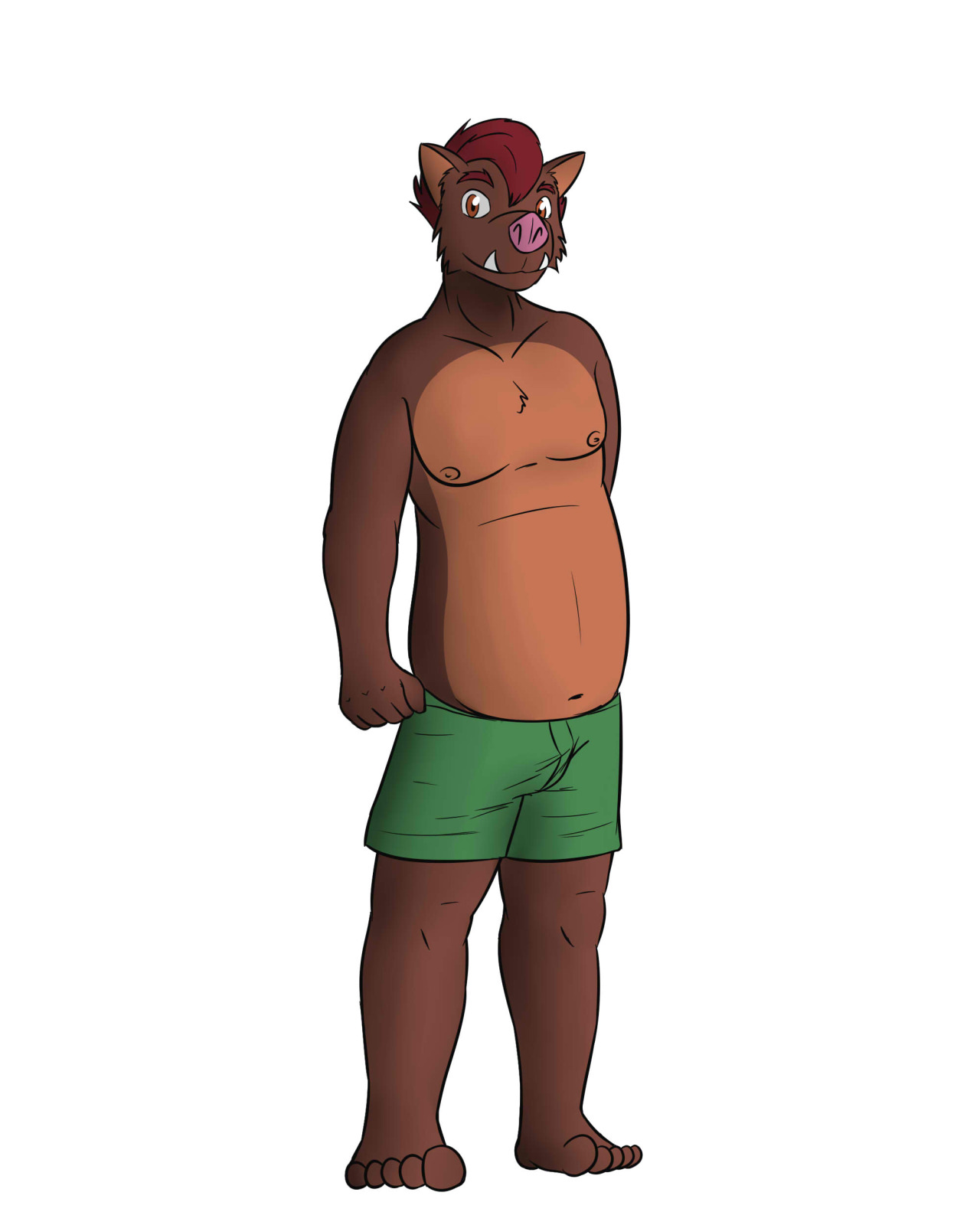 Full body references of the Texnatsu guys. I tried out a new shading technique. 