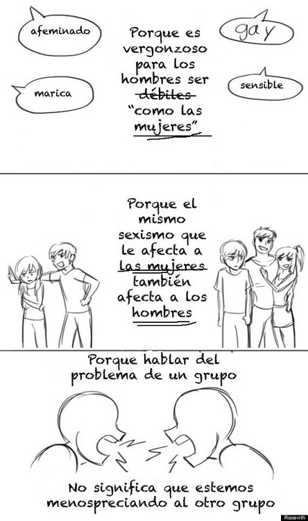 Por qué el feminismo nos a ayuda, a todos y a todas.
