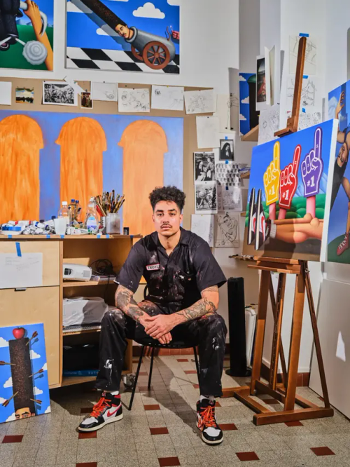 Brushstrokes Make The Bro