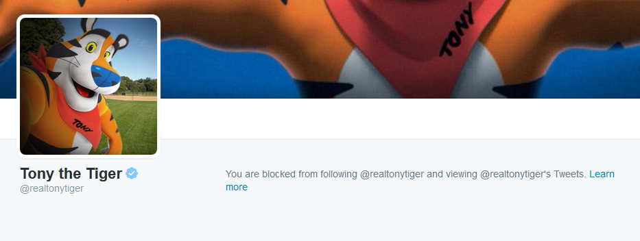 tenshi-cat:  tateware:  tateware:  i cant believe tony the tiger blocked me i feel