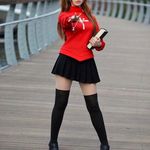 #tohsakarin #fatestaynight #cosplay #japan #anime #zettairyouiki #addicted #kawaii #daisuki #stockin