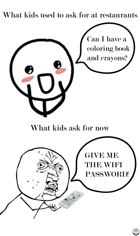 Kids these days...