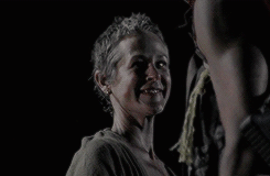 melissascarol:  Carol Peletier Meme ||  6 smiles/ happy moments “It’s that rifle, the kickback. I’m just not used to it.” || 3.01 “Seed” 