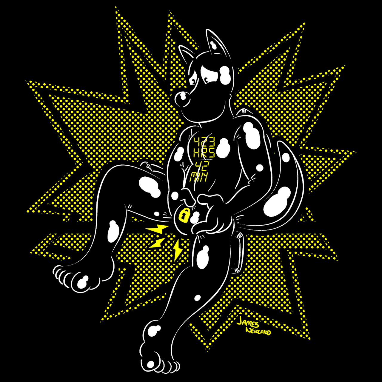 spacepupx: TREND ALERT! Latex Timer Suits. Illustrator available for hirejamesnewland.co.uk