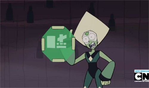 Even with all the disturbing stuff in this episode PERIDOT FUCKING STEALED IT