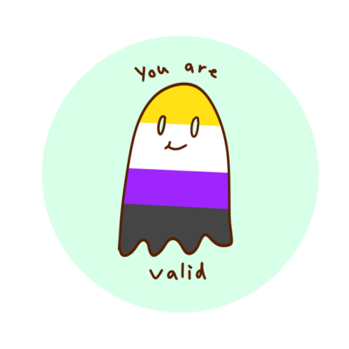 sweetspotato:Pride flag ghosties~!