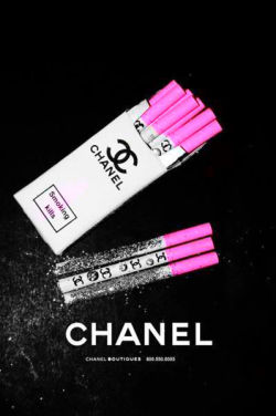 blacknutella:  chanel cigarettes - Google