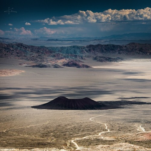 kristophergrunert: This incredible #cindercone (extinct #volcano) is 85 meters high, 715 meters wide