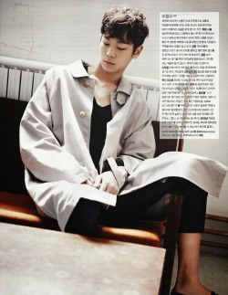 koreanmalemodels:  Lee Cheolwoo for Vogue Girl Korea, January 2014