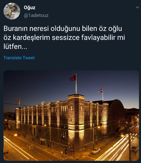 Oğuz @1 adetouz Buranın...