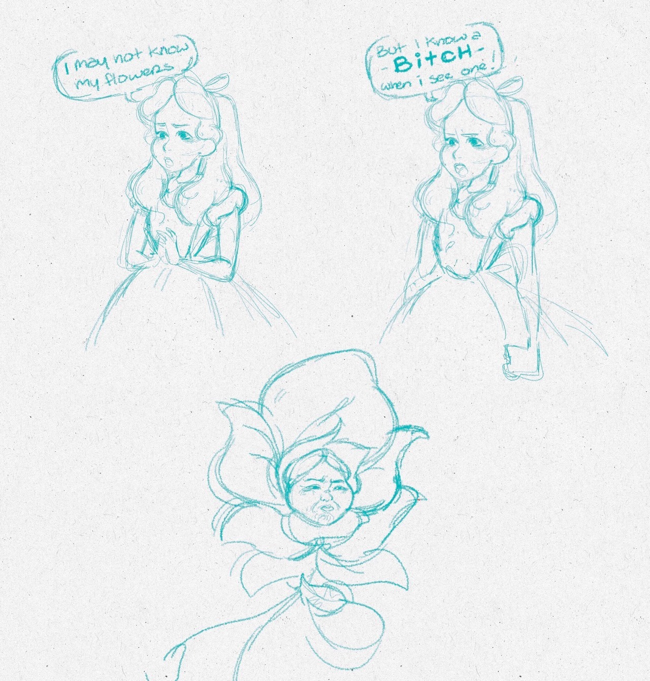 lil-bunny-prince: i redrew this stupid comic i did like a year ago
