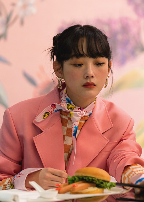 netflixdramas:Behind the scenes photos of Lee Yoo Mi for Cosmopolitan Korea, Feb.