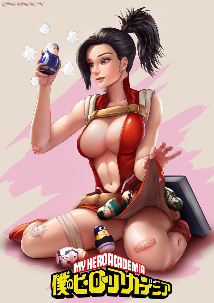 raphire: Here’s Yaoyorozu with matryoshka dolls of her classmates… I wonder what
