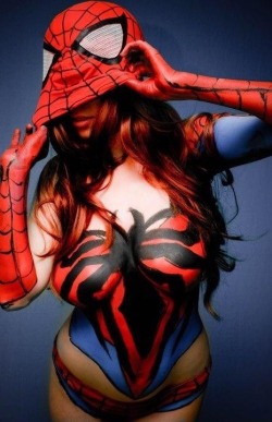 sci-fi-hotties:  Maryjane Spiderman body