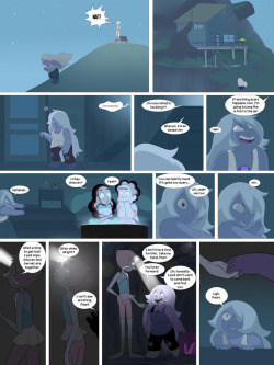 missgreeneyart: This entire page was just an excuse to draw Amethyst’s facial expressions. First Page 