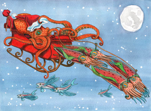 kathygaelepersonal:glumshoe:shitdukeofchristmas:googling ‘christmas octopus’ was such a good decisio