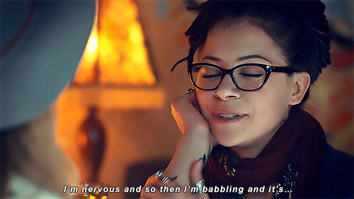 orphanblack:  Nervous Cosima = Cutest Cosima
