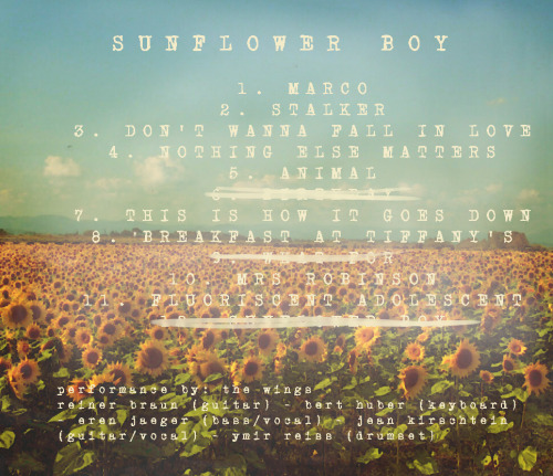 Sunflower Boy - A Marco Birthday Mix [by Jean]