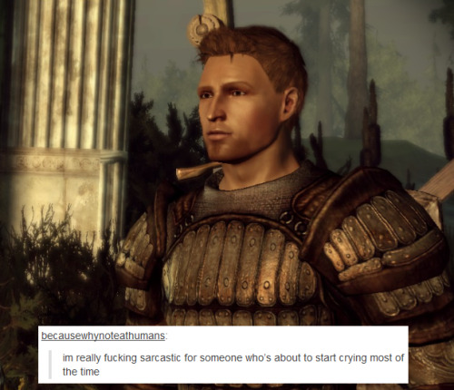 bubonickitten: Dragon Age: Origins + text posts I realized I hadn’t done a DA:O version. More 