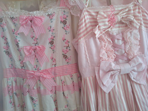 faeriedolly:My two prettiest and favourite dresses!
