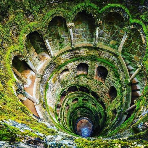 The Initiation Well in Sintra, Portugal