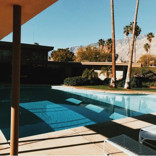 Took a tour of the Frank Sinatra’s Twin Palms Estate. #traveldiary #CamsJournal