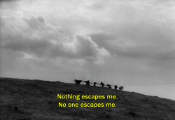 anamorphosis-and-isolate:  ― The Seventh Seal (1957)“Nothing escapes me. No one escapes me.” 