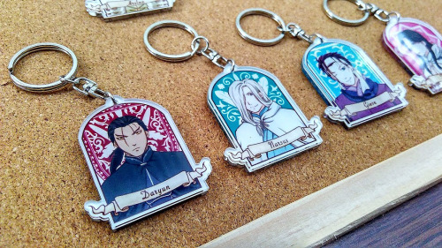 Limited Arslan Senki Keychains! ☆ International Order Form☆ Local (Indonesian) Order FormHello! In c