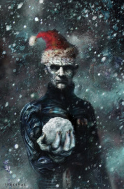 pixelated-nightmares:Pinhead Xmas by Nick-Percival