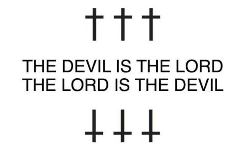 actingright: Hail Satan!!