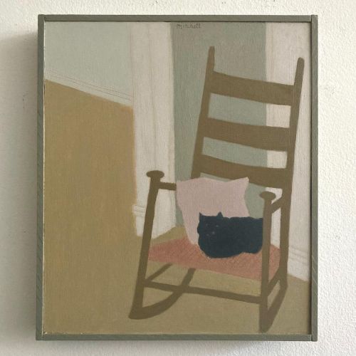 campsis:John Joseph Mitchell(@johnjosephmitchell) : Cat in a Rocking Chair