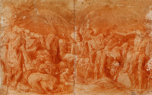 Rosso Fiorentino, Allegoria Macabra, 1520.