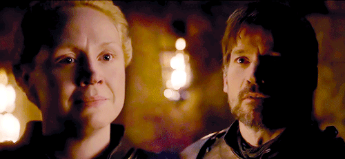 aryasneedle:thronesgifs meme: [1/5] relationships: Jaime and Brienne “I dreamed of you.”