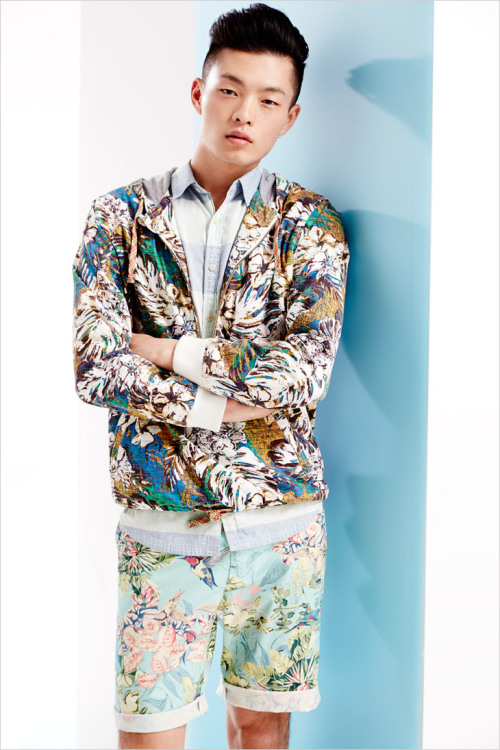 lovedlikeahummingbird:Satoshi Toda for River Island Spring/Summer 2014Just discovered River Island’s