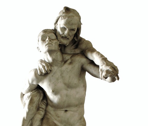 hadrian6:  The Blind and the Lame.   19th.century.Jean Turcan. French 1846-1895. marble.http://hadrian6.tumblr.com