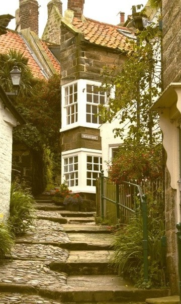 Travelthisworld: Amagicalplacetobe: Robins Hood Bay, England, Reblogged From Musicchick48 .This Seaside