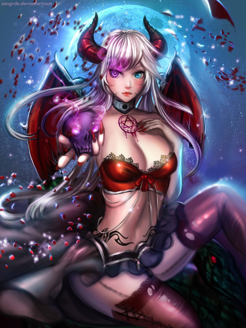 fantasy-scifi:  :: Lilith the Succubus :: by Sangrde